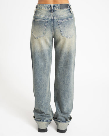 TILTIL Dide Jeans Washed Green - Things I Like Things I Love