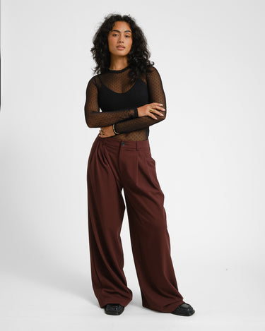 TILTIL Dotted Mesh Longsleeve Zwart - Things I Like Things I Love