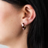 TILTIL Double Colored Hoop Earrings Gold - Things I Like Things I Love
