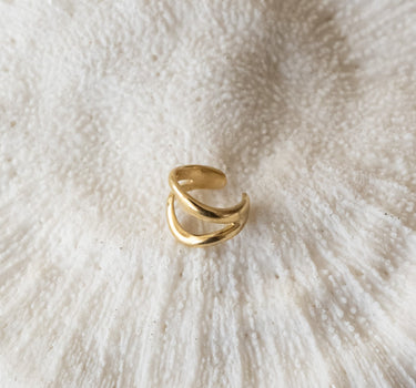 TILTIL Double Line Earcuff Goud - Things I Like Things I Love