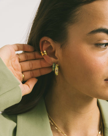 TILTIL Earrings Artsy Butter Yellow - Things I Like Things I Love