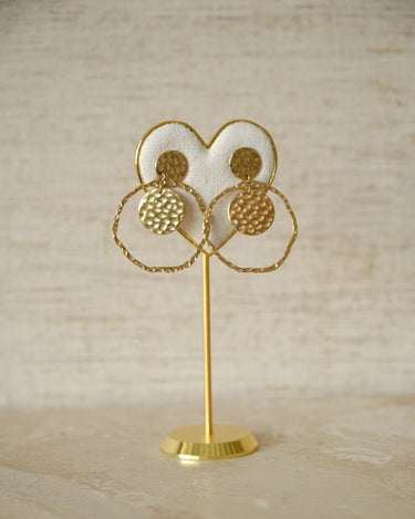 TILTIL Earrings Triple Circle Goud - Things I Like Things I Love