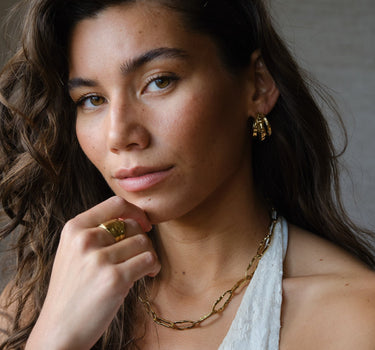 TILTIL Earrings Triple Circle Goud - Things I Like Things I Love