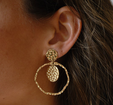 TILTIL Earrings Triple Circle Goud - Things I Like Things I Love