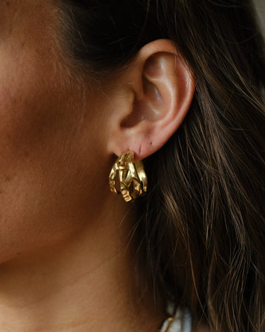 TILTIL Earrings Triple Circle Goud - Things I Like Things I Love