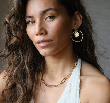 TILTIL Earrings Triple Circle Goud - Things I Like Things I Love