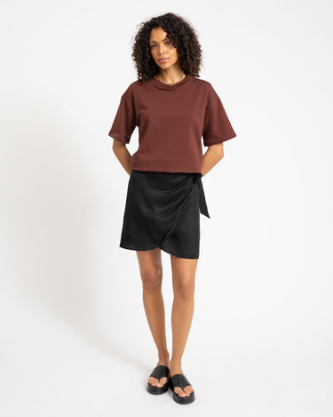 TILTIL Elin Skirt Tencel Black - Things I Like Things I Love