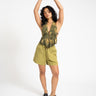 TILTIL Elin Tencel Shorts Moss Green - Things I Like Things I Love