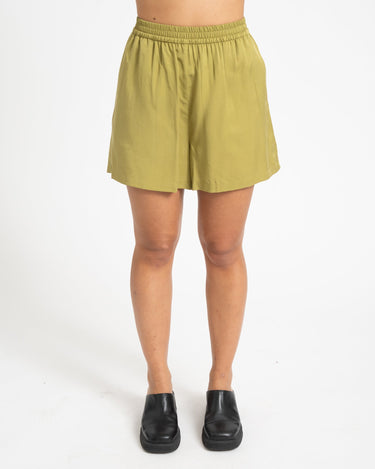 TILTIL Elin Tencel Shorts Moss Green - Things I Like Things I Love