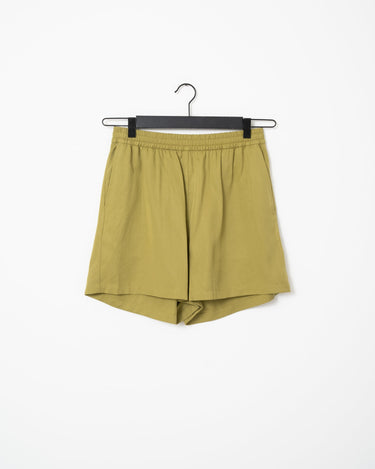 TILTIL Elin Tencel Shorts Moss Green - Things I Like Things I Love