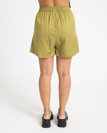 TILTIL Elin Tencel Shorts Moss Green - Things I Like Things I Love