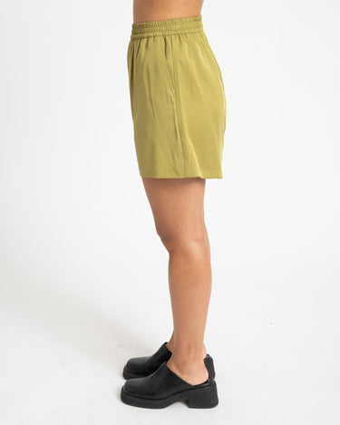 TILTIL Elin Tencel Shorts Moss Green - Things I Like Things I Love