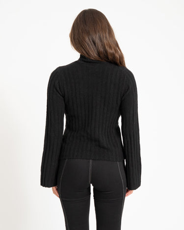 TILTIL Elis Sweater Cut Out Black - Things I Like Things I Love