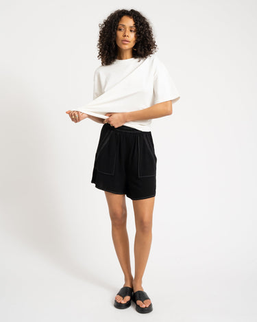 TILTIL Elli Short Melange Black - Things I Like Things I Love