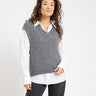 TILTIL Emma Spencer V - neck Dark Grey One size - Things I Like Things I Love