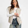 TILTIL Evi Emboidery Gilet Taupe - Things I Like Things I Love