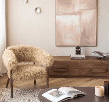 TILTIL Fauteuil Fluffy Shaggy Latte - Things I Like Things I Love