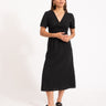 TILTIL Fenna Dress Linen Black - Things I Like Things I Love