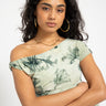 TILTIL Floral Laury Shortsleeve Green - Things I Like Things I Love