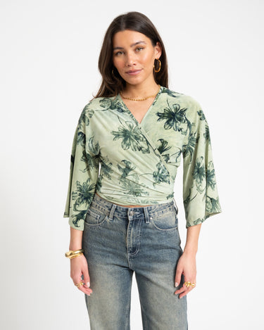 TILTIL Floral Sunny Green - Things I Like Things I Love