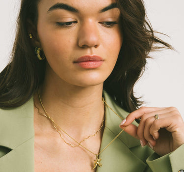 TILTIL Flying Dove Charm Gold - Things I Like Things I Love