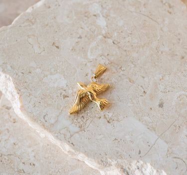 TILTIL Flying Dove Charm Gold - Things I Like Things I Love