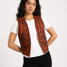 TILTIL Gigi Emboidered Gilet Bright Rust - Things I Like Things I Love