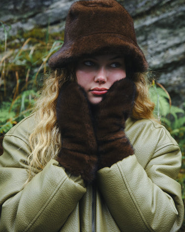 TILTIL Gloves Bormio Bruin - Things I Like Things I Love