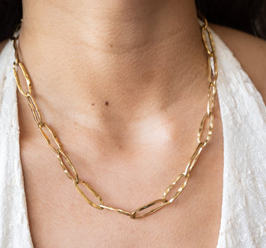 TILTIL Goldplated Necklace Rhode Chunky - Things I Like Things I Love