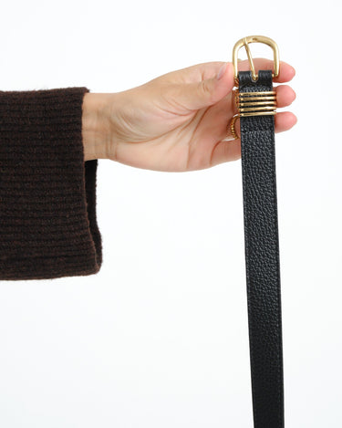 TILTIL Hailey Belt REAL LEATHER Zwart - Things I Like Things I Love