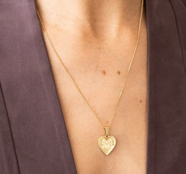 TILTIL Heart of Luck Charm Goud - Things I Like Things I Love