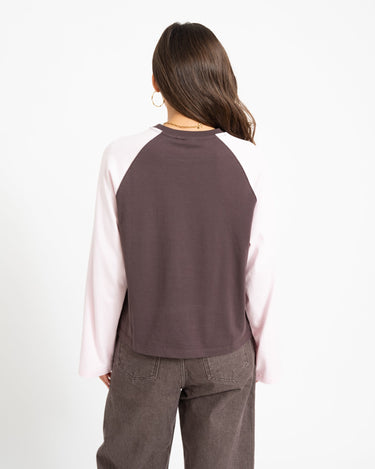 TILTIL Heavy Doka Raglan Bruin - Things I Like Things I Love