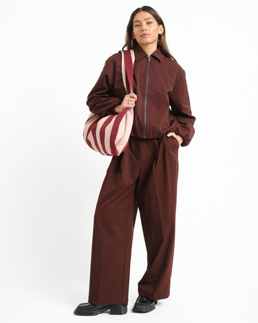 TILTIL Heavy Meysa Pantalon Aubergine - Things I Like Things I Love