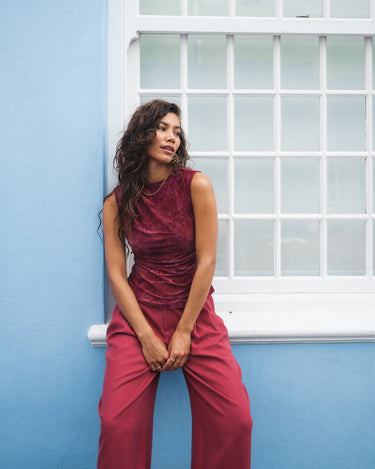 TILTIL Hibiscus Caia Top Red - Things I Like Things I Love