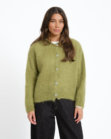 TILTIL Hilde Knitted Vest One Size Green - Things I Like Things I Love