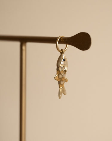 TILTIL Hoop Goldplated Fishy Friend Gold - Things I Like Things I Love