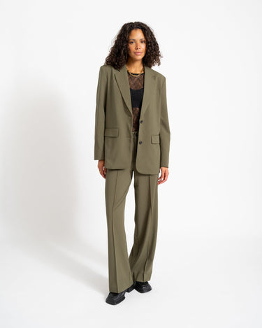 TILTIL Indy Open Back Blazer Groen - Things I Like Things I Love