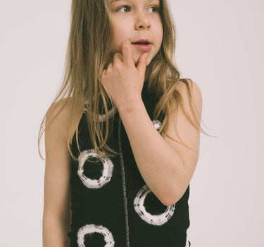 TILTIL Isli Mini Top Black Batik - Things I Like Things I Love