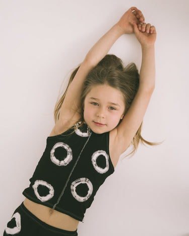 TILTIL Isli Mini Top Black Batik - Things I Like Things I Love