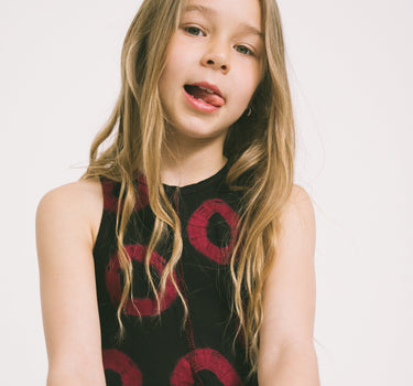 TILTIL Isli Mini Top Burgundy Batik - Things I Like Things I Love