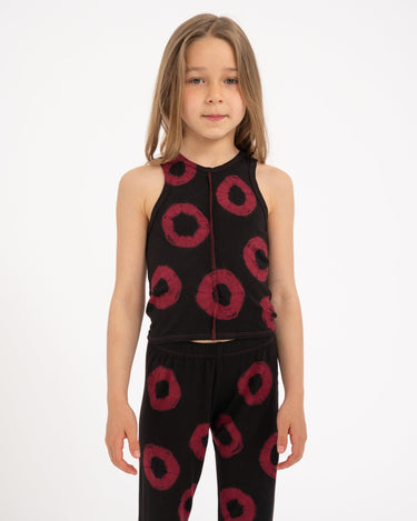 TILTIL Isli Mini Top Burgundy Batik - Things I Like Things I Love