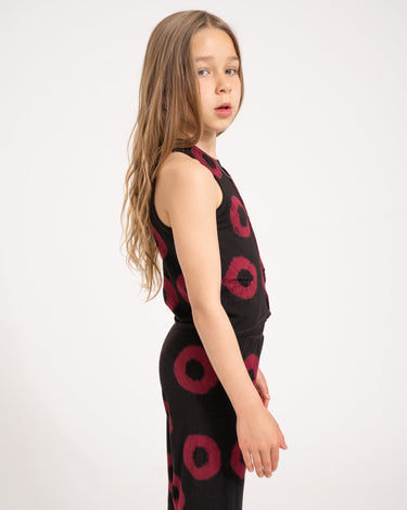 TILTIL Isli Mini Top Burgundy Batik - Things I Like Things I Love