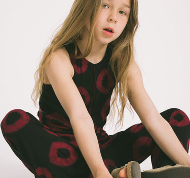 TILTIL Isli Mini Top Burgundy Batik - Things I Like Things I Love