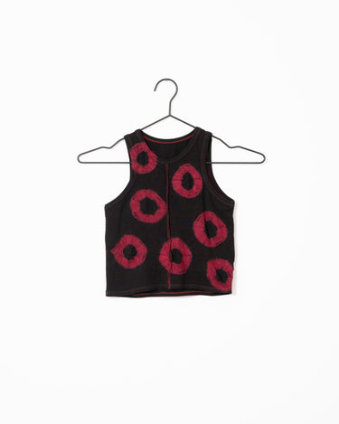TILTIL Isli Mini Top Burgundy Batik - Things I Like Things I Love