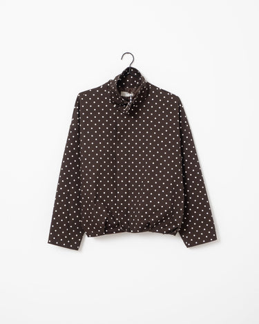 TILTIL Jacket Zoe Polkadot Brown - Things I Like Things I Love