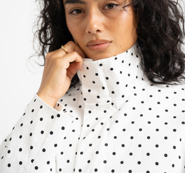 TILTIL Jacket Zoe Polkadot White - Things I Like Things I Love