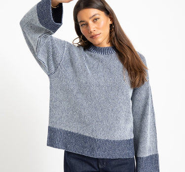 TILTIL Jackie Oversized Knit Pullover Blauw - Things I Like Things I Love