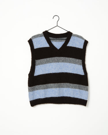 TILTIL Jade Knitted Striped Spencer Multi - Things I Like Things I Love