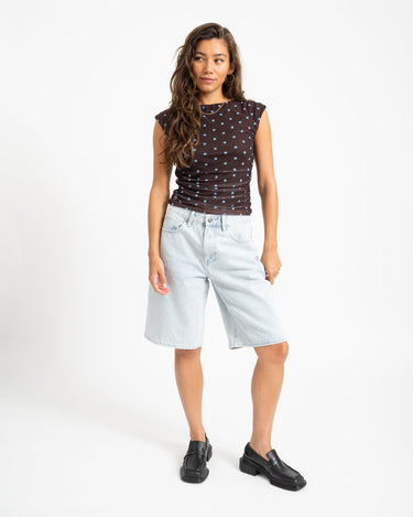 TILTIL Jessi Polkadot Top Bruin - Things I Like Things I Love