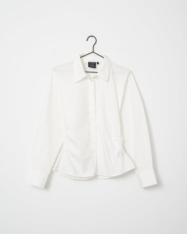 TILTIL Jinte Pleated Blouse Wit - Things I Like Things I Love